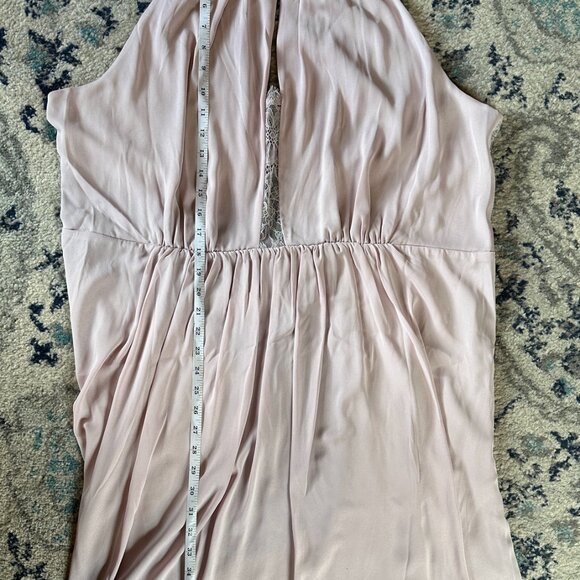 NWOT H&M lacy sleeveless backless gown in light purple lacy women's plus size 24 - Picture 12 of 12